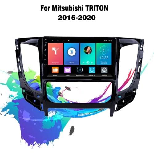 Eastereggs For Mitsubishi TRITON 2015-2020 2 Din Car Multimedia Player 9 Inch Android 8.1 Radio GPS Navigation Stereo