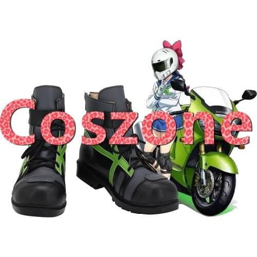 Bakuon Raimu Kawasaki Cosplay Shoes Boots Halloween Carnival Cosplay Costume Accessories