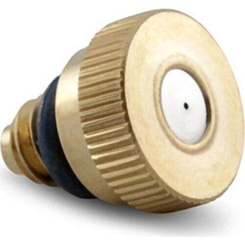 C136 Brass mist nozzles Watering Irrigation Sprayer low pressure misting nozzles 0.1-0.6mm orifice