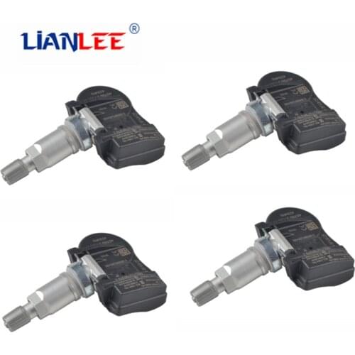 4Pcs TPMS Tire Pressure Sensors 433Mhz For Latitude For Renault Megane For Laguna Fluence OE#407003743R 40700-0435R 407000435R