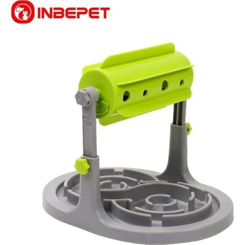 Food Treated Dog Toys Food Feeder Educational Dog Puzzle Toys Interactive IQ Training Game Toy Anti Choke Slower Feeder Bowl