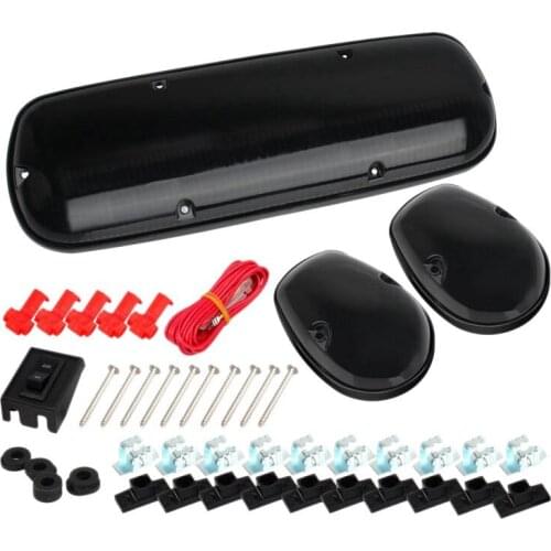 Car Cab Roof Top Marker Lamp White Lens Roof Running Lights for Dodge/Chevrolet/SUV/4X4 Room Led Accessories