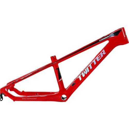 Mtb 20 Inch Carbon Bike Frame 406 BMX Kid Bicycle Frameset BSA68 Disc Brake Inner Cable 20er Wheel T800 Carbon Fibre QR 135mm