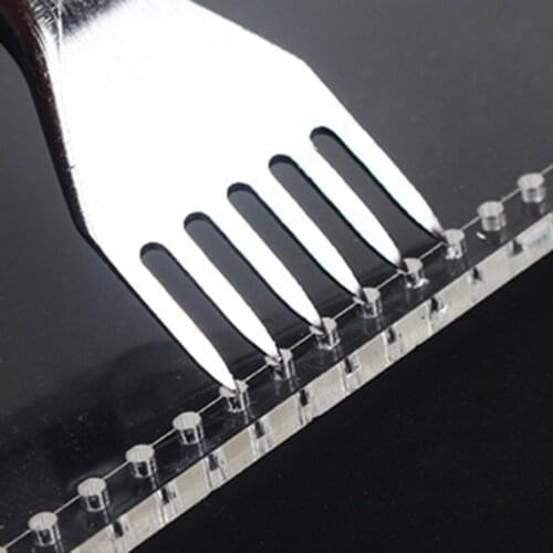 Leather Craft Mini Card Holder Card Protect Pattern Acrylic Template Stencil