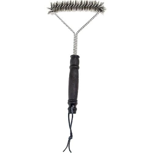 Kitchen Accessories BBQ Grill Barbecue Kit Cleaning Brush Stainless Steel Wire Bristles Cleaning Brushes Gadget Cooking Tool