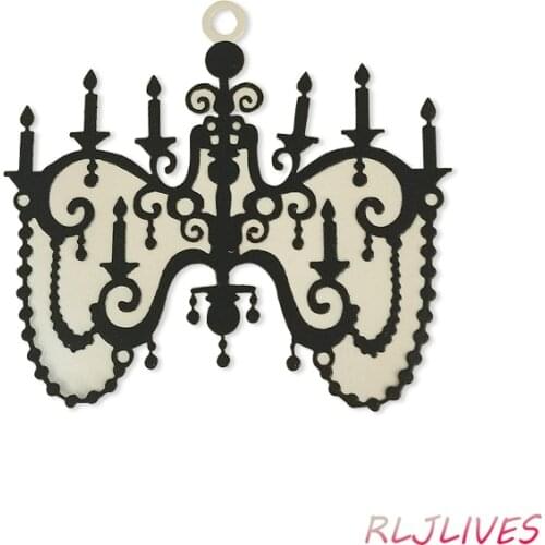 Chandelier Tag Shaker Metal Cutting Dies DIY Scrapbooking Card Stencil Paper Craft Handmade Album Handbook Decoration