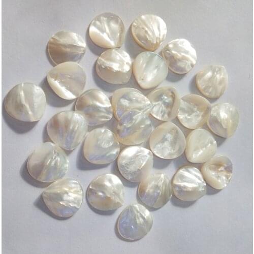 Fashion Natural Shell Pendant with Punching Can Be Inlaid Necklace Jewelry DIY Making Necklace Accessories 16mm 18mm 20mm