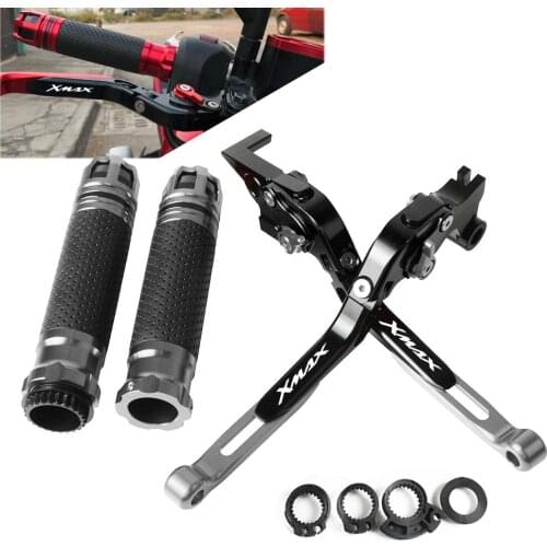 Motorcycle Brake Clutch Levers Handle Grips For YAMAHA XMAX XMAX125 XMAX 400 X-MAX 200 250 400 2015 2016 2017 2018 2019