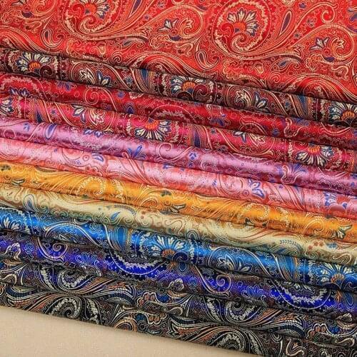 Nylon fabric brocade fabric for dress material for sewing clothes beauty fabric