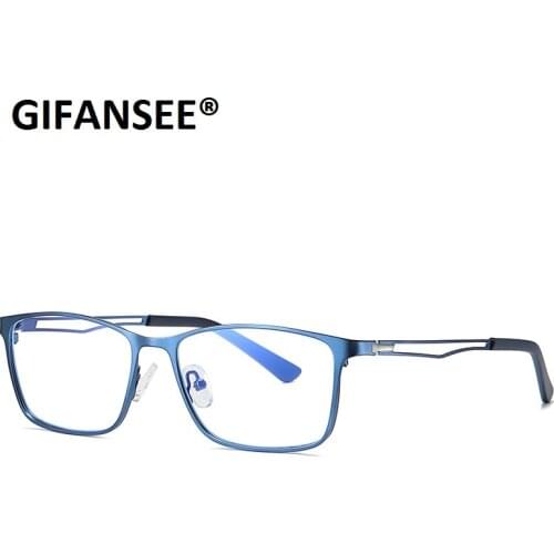 Men Business Computer Glasses High Quality Anti Blue Light Blocking Eyewear For Males phone Gaming Clear Glasses UV400 blocker