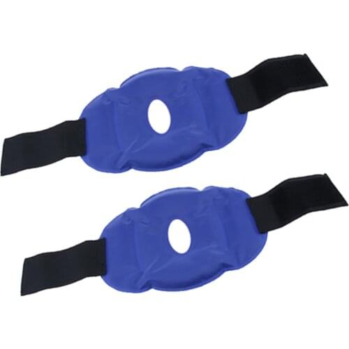 Pack of 2pcs Hot Cold Therapi Packs, Reusable Gel Ice Cold Pack Bags Flexible for Sprains & Swelling