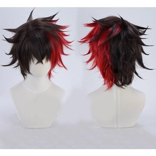 Cartoon Anime Touken Ranbu Online Wig Synthetic Hair Cosplay Accessories Halloween Party Decor Men Boy Gift 1 pcs