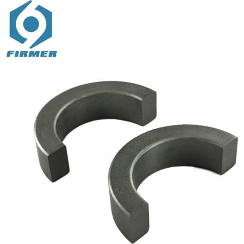 Semicircle Magnetic Core 76*52*20mm High Power Ferrite Transformer PC40 High Frenquency Manganese Zinc Ferrite Anti-interference