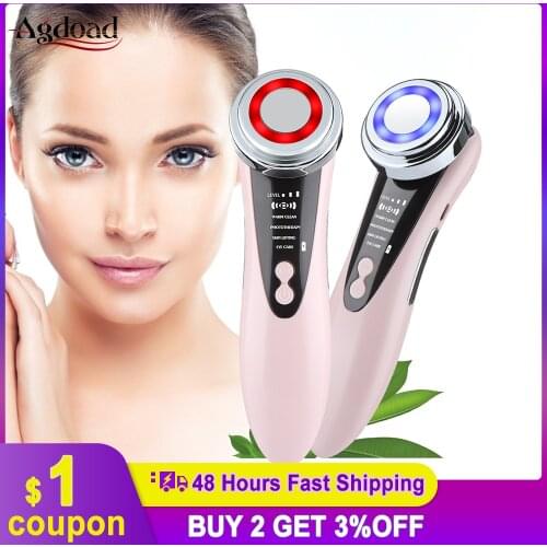 RF&EMS Radio Mesotherapy Electroporation rf lifting Beauty LED Photon Face Skin Rejuvenation Remover Wrinkle Radio Frequency