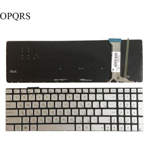 FOR ASUS GL552 GL552J GL552JX GL552V GL552VL GL552VW N551 N551J N551JB N551JK N551JM N551JQ backlit Russian RU laptop keyboard
