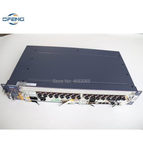ZTE C320 1GE Chassis+1*SMXA/1*PRAM Card OLT FTTH GPON OLT 8 or 16 ports GTGO/GTGH C+ Service Board With 110V-220V AC Power