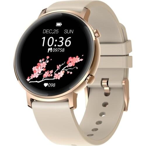Smart Ladies Watch Zeblaze GTR 1.3 inch IPS Full Round Color Touch Screen Support Music Control/Blood Pressure/Femal Health