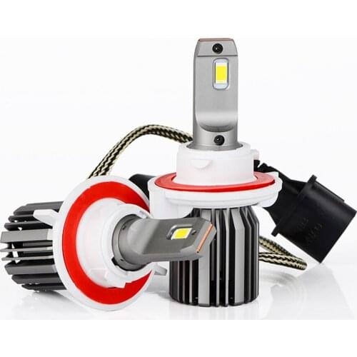 LED Car Headlamp Kit H13 12v LED H4 High Low Beam Light Bulb CanBus No Error 6000k 80w 16000Lm