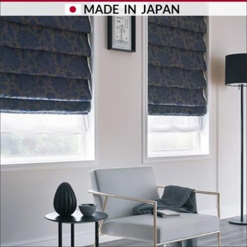 LYN Curtain fabric, Dynamic silhouette pattern by air-permeable weaving, ground patten on base