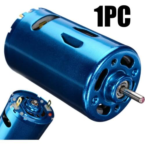 DC 6-24V 30000RPM Strong Magnetic High Speed Large Torque RS-550 Motor With Cooling Fan For RC Car Boat Model DIY Replacement
