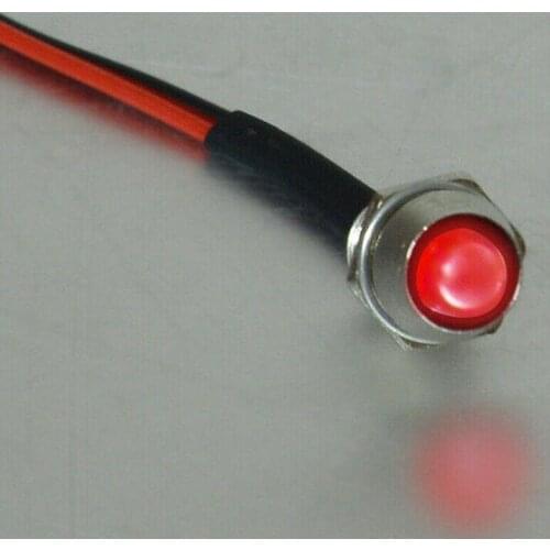 Pilot Indicator Lights Lamp Metal Replacement 10pcs Direct replacement