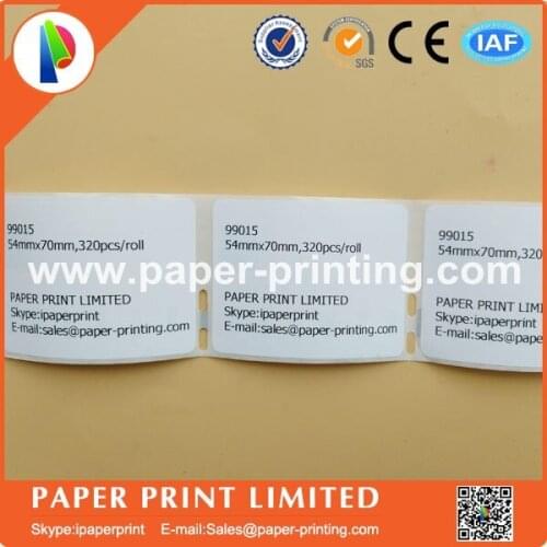 100 rolls dymo compatible 99015 labels dymo 9015 File CD DVD disk Address label 54x70mm 320 Labels Per Roll