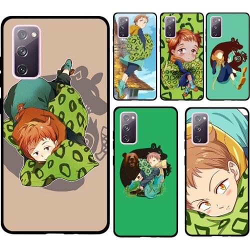 King Seven Deadly Sins Soft Cover For Samsung Galaxy S10 S8 S9 Note 10 Plus S20 FE Note 20 S21 Ultra Phone Case