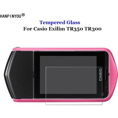 For Casio Exilim EX-TR350 EX-TR300 TR350 TR300 Tempered Glass 9H 2.5D Camera LCD Screen Protector Protective Film Guard