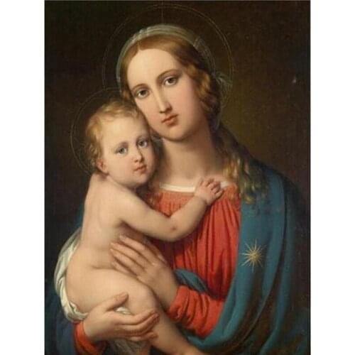 Hot New DIY Diamond Painting Religious Icon Rhinestone Art Painting Diamond Embroidery Religious Handmade Gift Home Decoration