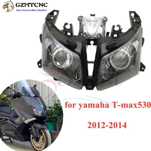 Motorcycle Headlight Head Light Lamp Headlamp Housing Assembly Kit For Yamaha TMAX530 T-MAX530 T-MAX TMAX 530 2012 2013 2014