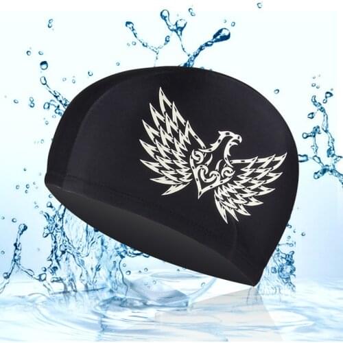 New Wholesale Adults Silicone Swimming Caps Men Waterproof Swim Pool Cap Ear Protect Large Natacion Diving Hat
