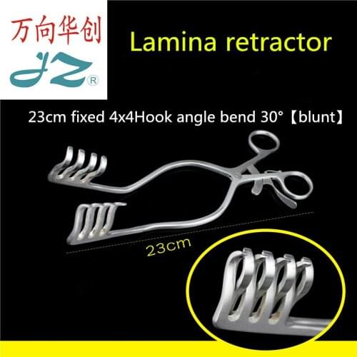 Jz Orthopedic instrument medical Multi tooth Lamina Retractor Cervical lumbar vertebra Distraction forcep spine cone distractor