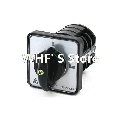 Rotary Cam Control 4 Position Combination Switch 12 Screw Terminals