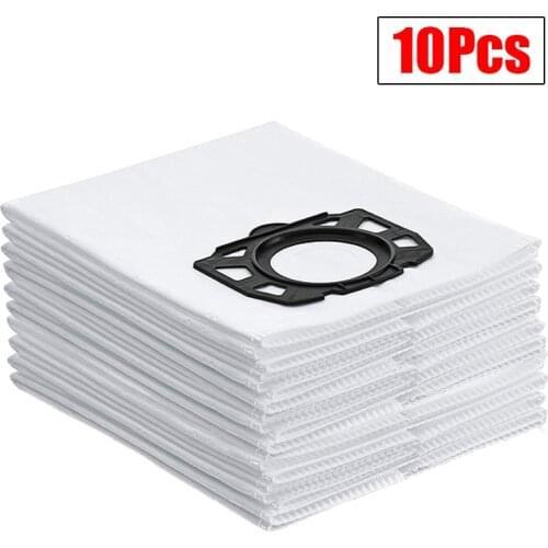 10PCS Dust Bags for Karcher MV4 MV5 MV6 WD4 WD5 WD6 for Karcher WD4000 to WD5999 Vacuum Cleaner Replacement Part#2.863-006.0