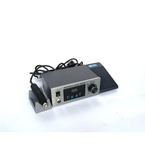 Dental Lab Motor 60,000 RPM Brushless Micromotor Jewelry polishing machine foot control speed micro motor