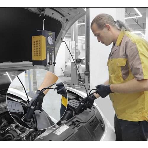 Airbag Universal Adaptor Adjustable AIntake Bladder For Car Smoke Machine Generator Automotive Smokes Leak Detector Air Pump