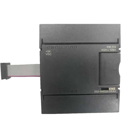 4 Channel Output PLC Analog Expansion Module New Original EM232-AQ4 Compatible With s7-200 Replace 6ES7232-0HD22-0XA0