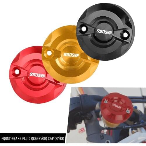 Motorcycle Accessories Front Brake Fluid Reservoir Cap Cover Master Cylinder aluminum FOR Supermoto 990 SMR 990SMR 2009-2010