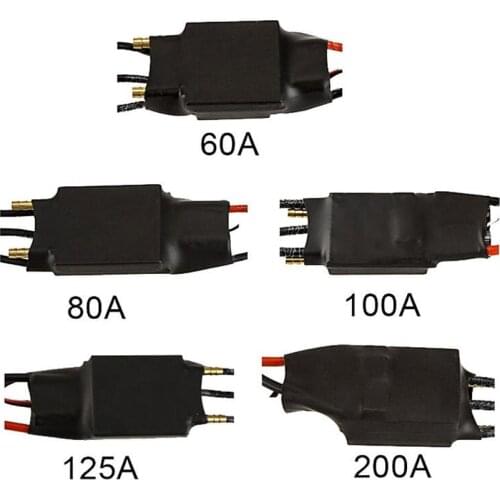 Mitoot 60A 80A 100A 125A 200A Brushless Water Cooling Electric Speed Controller ESC with 5V/3A BEC for RC Boat Model