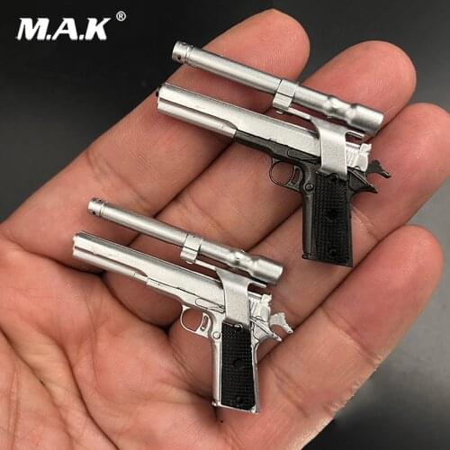 Soldier Weapon Model 1/6 ZY2009A M1911 1/6 Scale Pistol Model Handgun Weapon Model Toy Gifts
