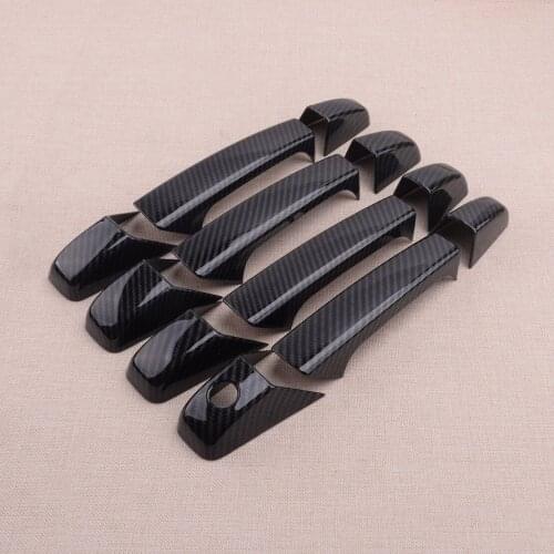 CITALL 12Pcs Door Handle Cover Trim Fit for Chevrolet Tahoe Suburban Avalanche Silverado GMC Yukon Sierra 2007-2013