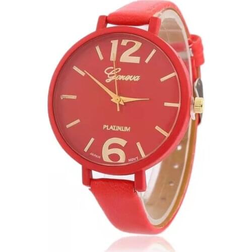 Luxury Wrist Watches Fashionable casual women Quartz Watch Small strap Big Dial Women Wathes Ladies watch relogio feminino