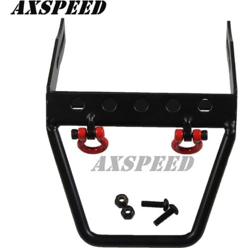 SCX10- Anti-collision front bumper #E Aluminum Alloy Front Anti-collision Bar Spare Parts For RC Crawler Cars