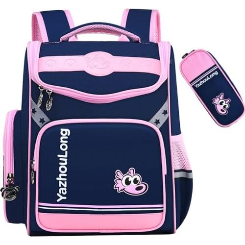 Girls Backpacks For School With Pencil Bag Waterproof Oxford Fabric Zipper School Bags Girls Bookbag Kids mochilas para mujer