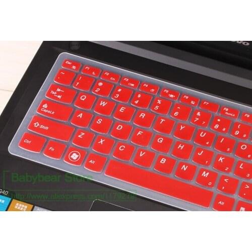 Silicone Keyboard Protector Cover Skin for Lenovo Ideapad 700 700-15 700-17 500S-15 Idea pad 700-15ISK