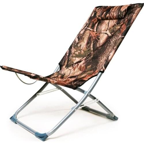 Folding Recliners casual beach Lying the bed Folding chair plain computer chair Space chair office lunch break chair