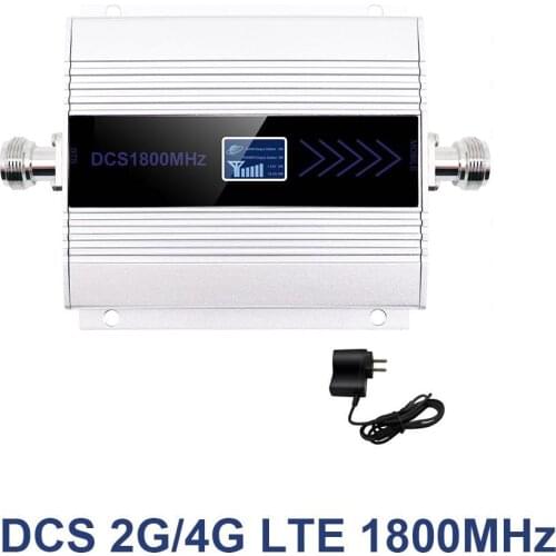 4G LTE Mobile Phone Signal Repeater DCS1800 GSM1800 Cell Phone Signal Booster Amplifier with LCD Display