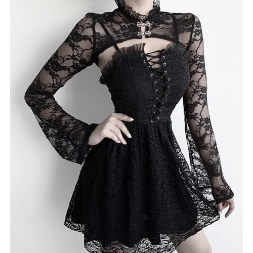 Van Tiff Womens Black Shirts