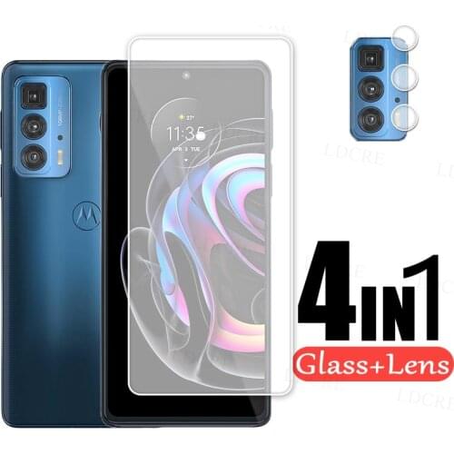 2PCS For Motorola Edge 20 Pro Glass Tempered Protective Glass for Motorola Edge 20 Pro Camera Lens For Motorola Edge 20 Pro