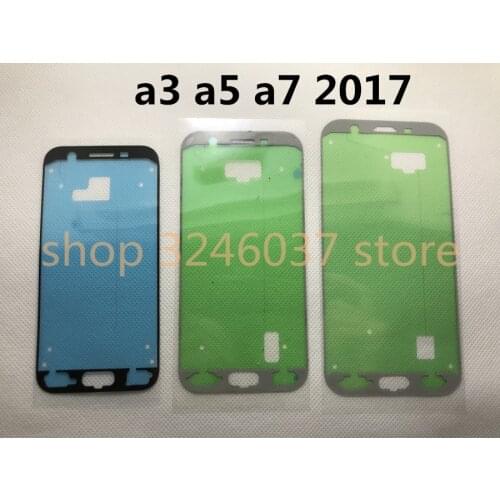 100pcs original Pre-Cut Front Frame Adhesive LCD Sticker Glue Tape For Samsung Galaxy A3 A320 aA320F A5 A520 A520F A7 A720 2017